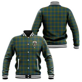 Aiton Tartan Baseball Jacket with Family Crest