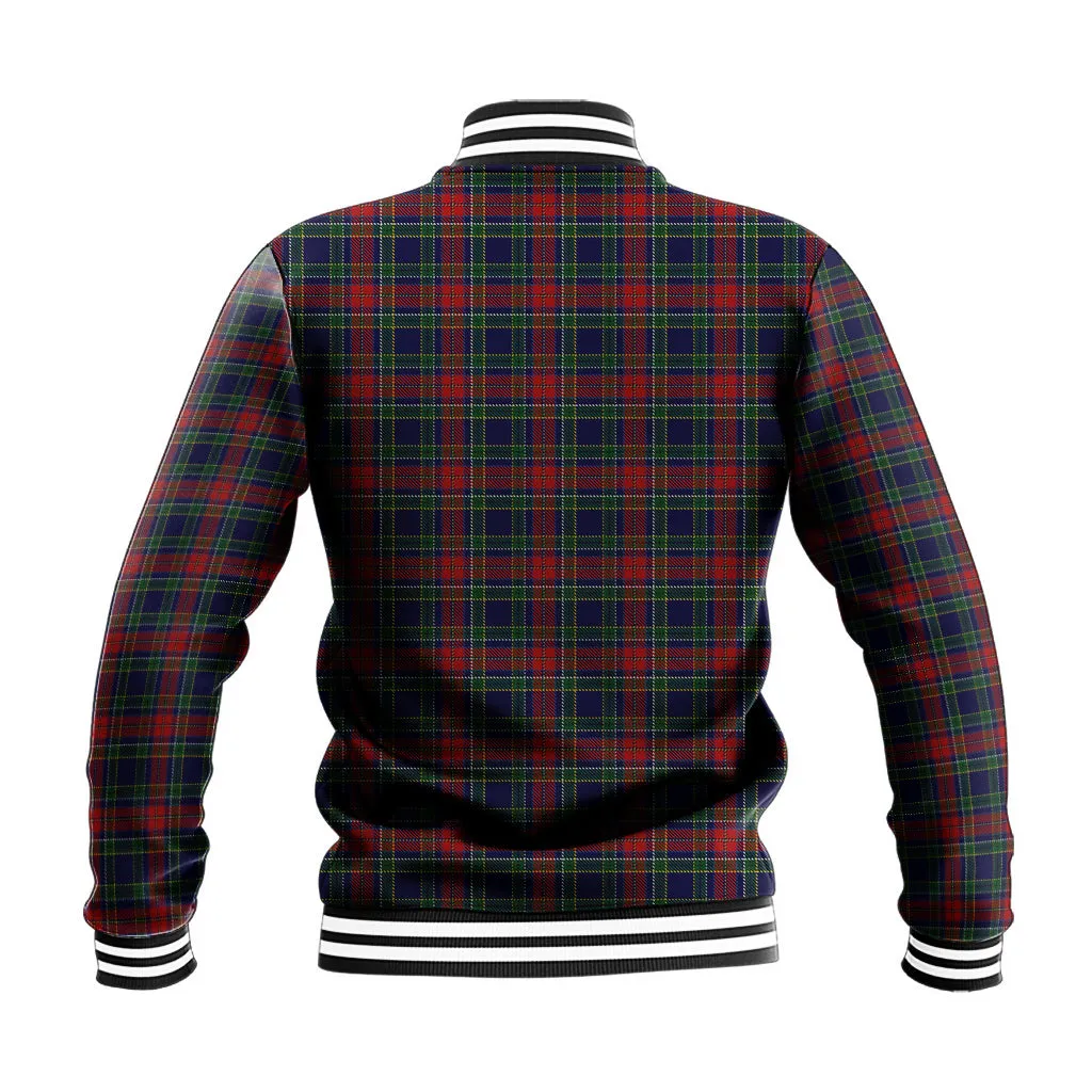 Allison Red Tartan Baseball Jacket