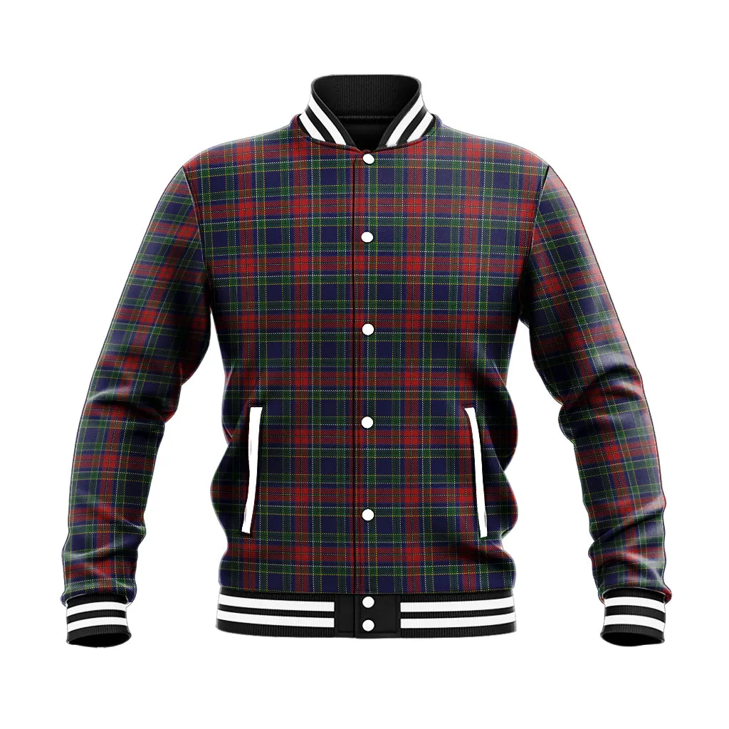 Allison Red Tartan Baseball Jacket