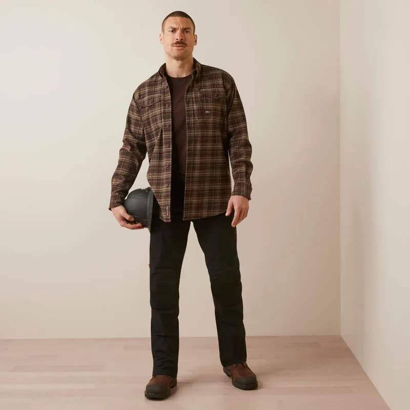 Ariat Men's Rebar Flannel DuraStretch Work Shirt