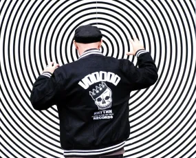 Baseball Jacket - Black - Voodoo Rhythm