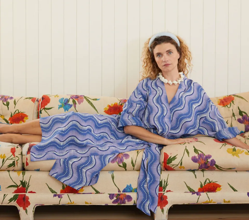 Blockshop Textiles :: Little Zipper Robe