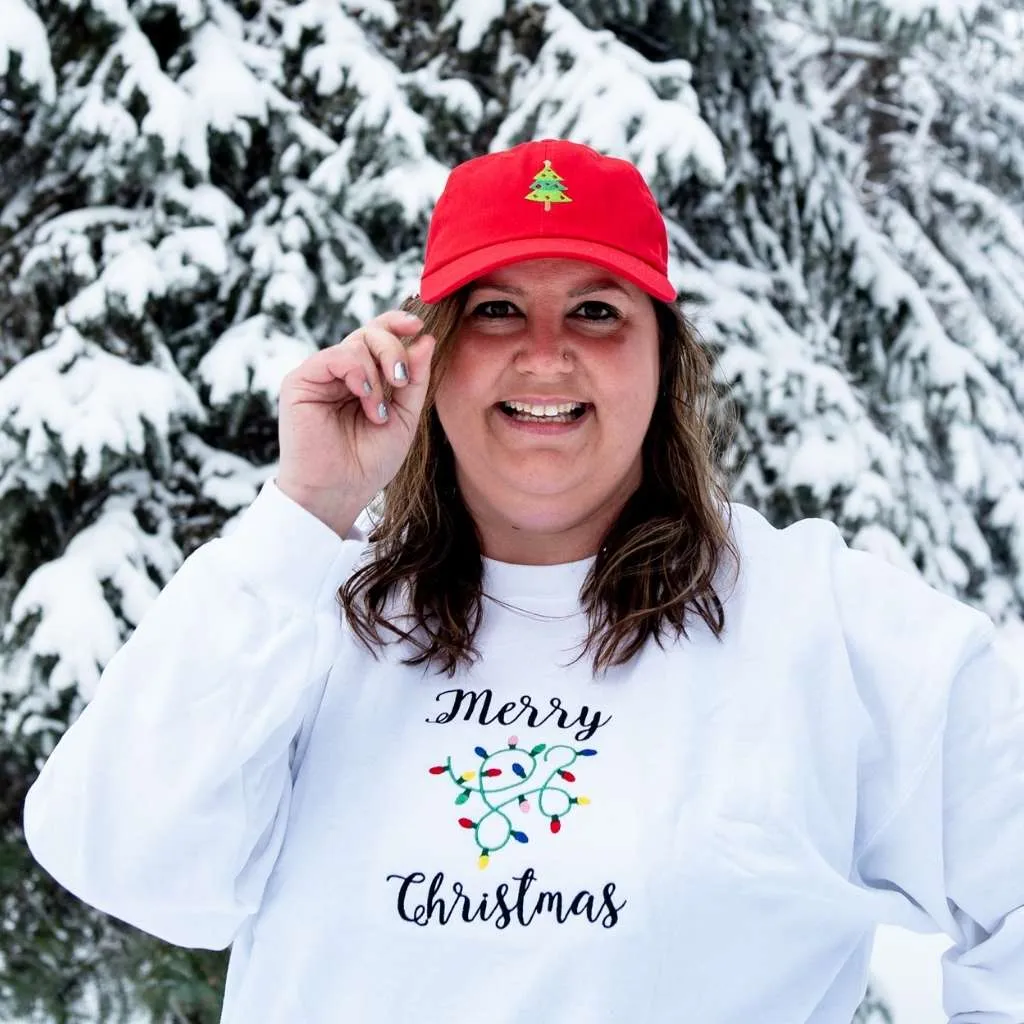 Christmas Tree Baseball Hat