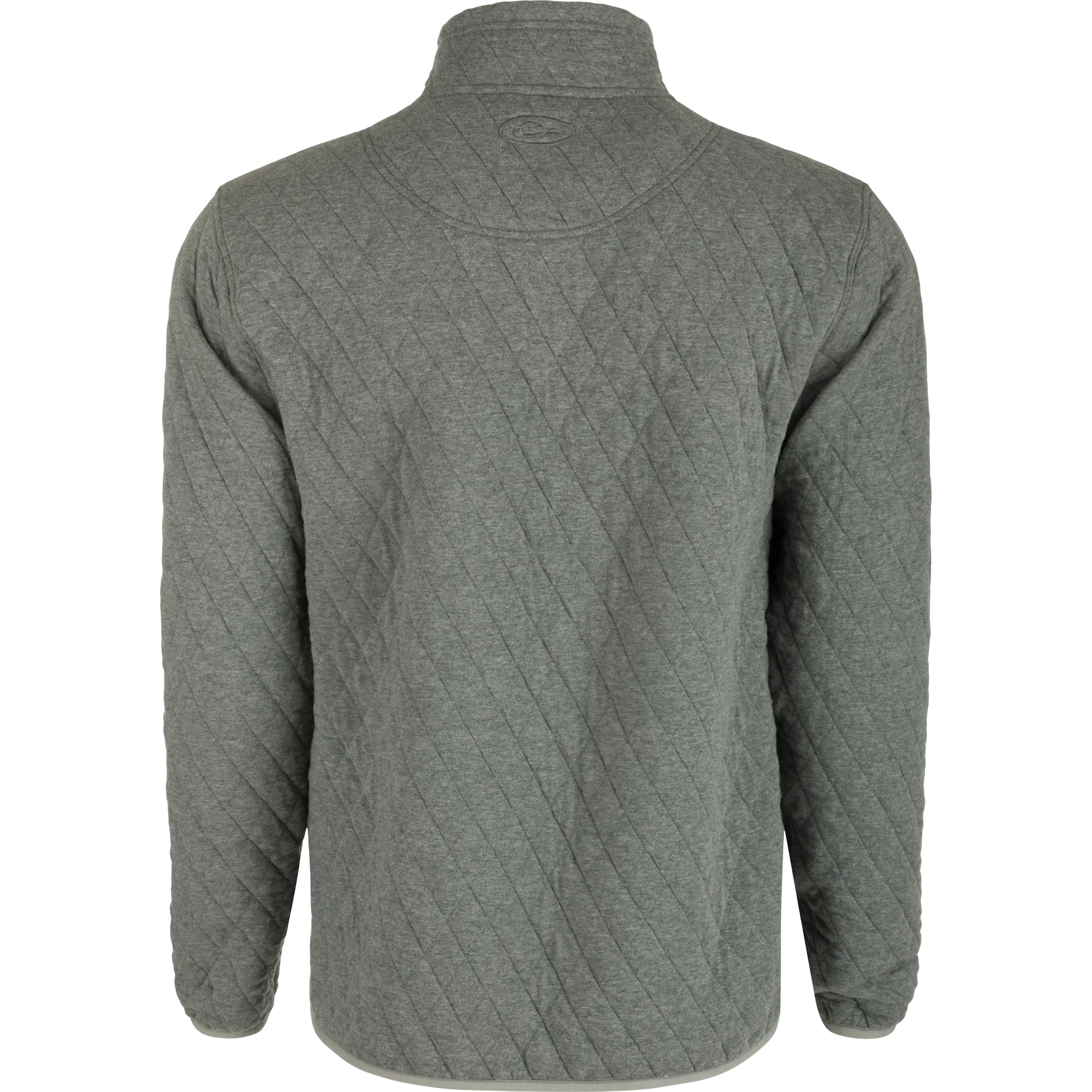 Clemson Delta Quilted 1/4 Snap Sweatshirt