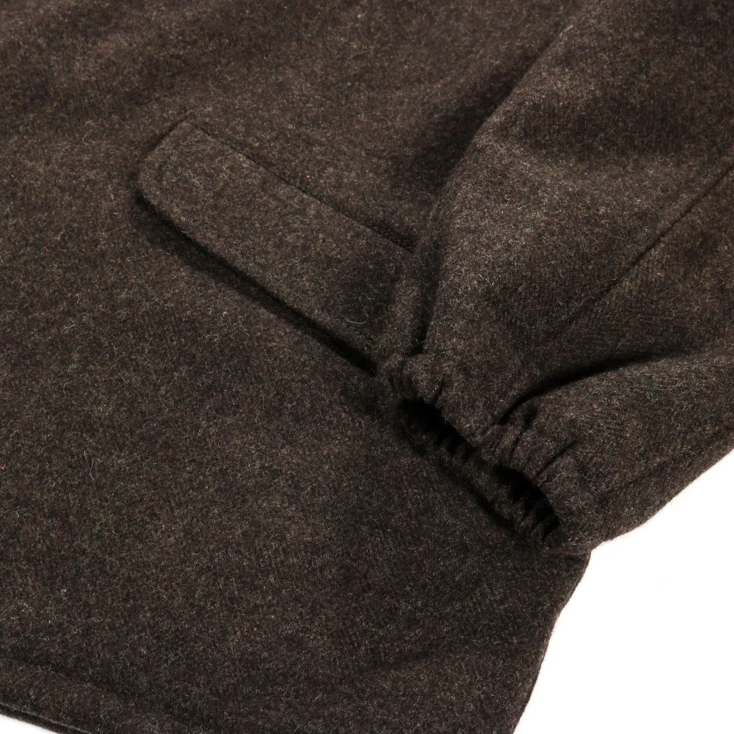 Khaki Insulated Wool Jacket by Comme des Garcons Homme J018