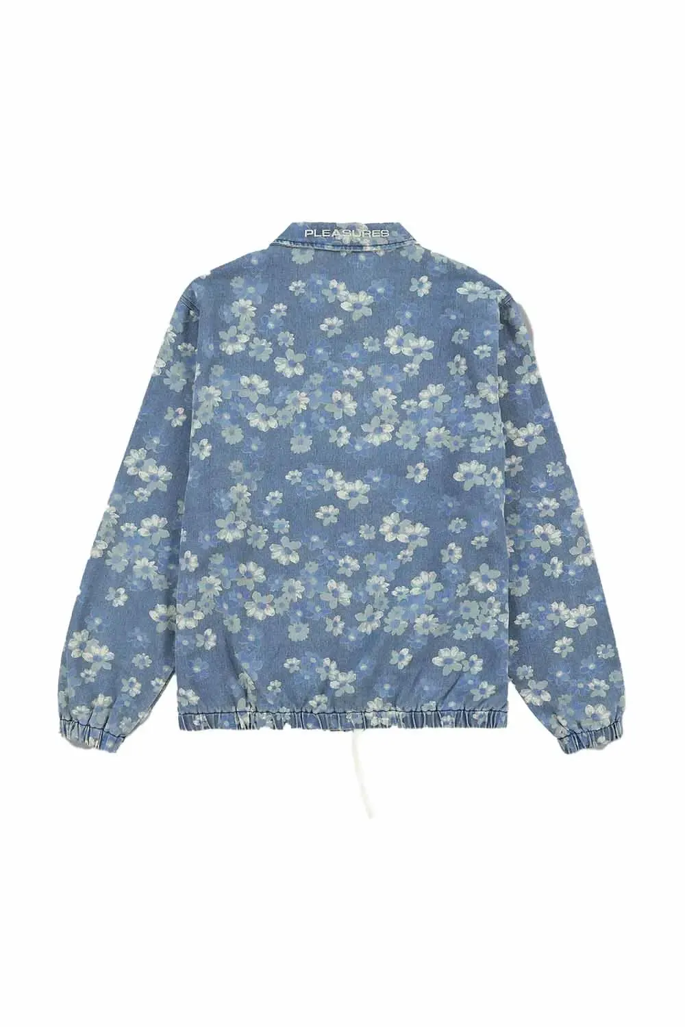 Garden Denim Coach Jacket
