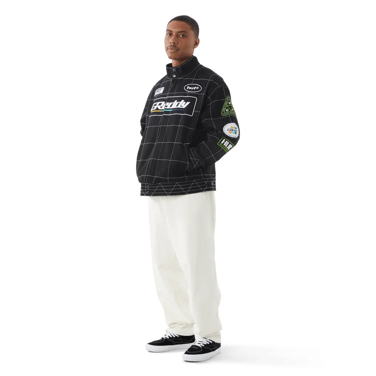 HUF X GREDDY RACING TEAM JACKET / HUF
