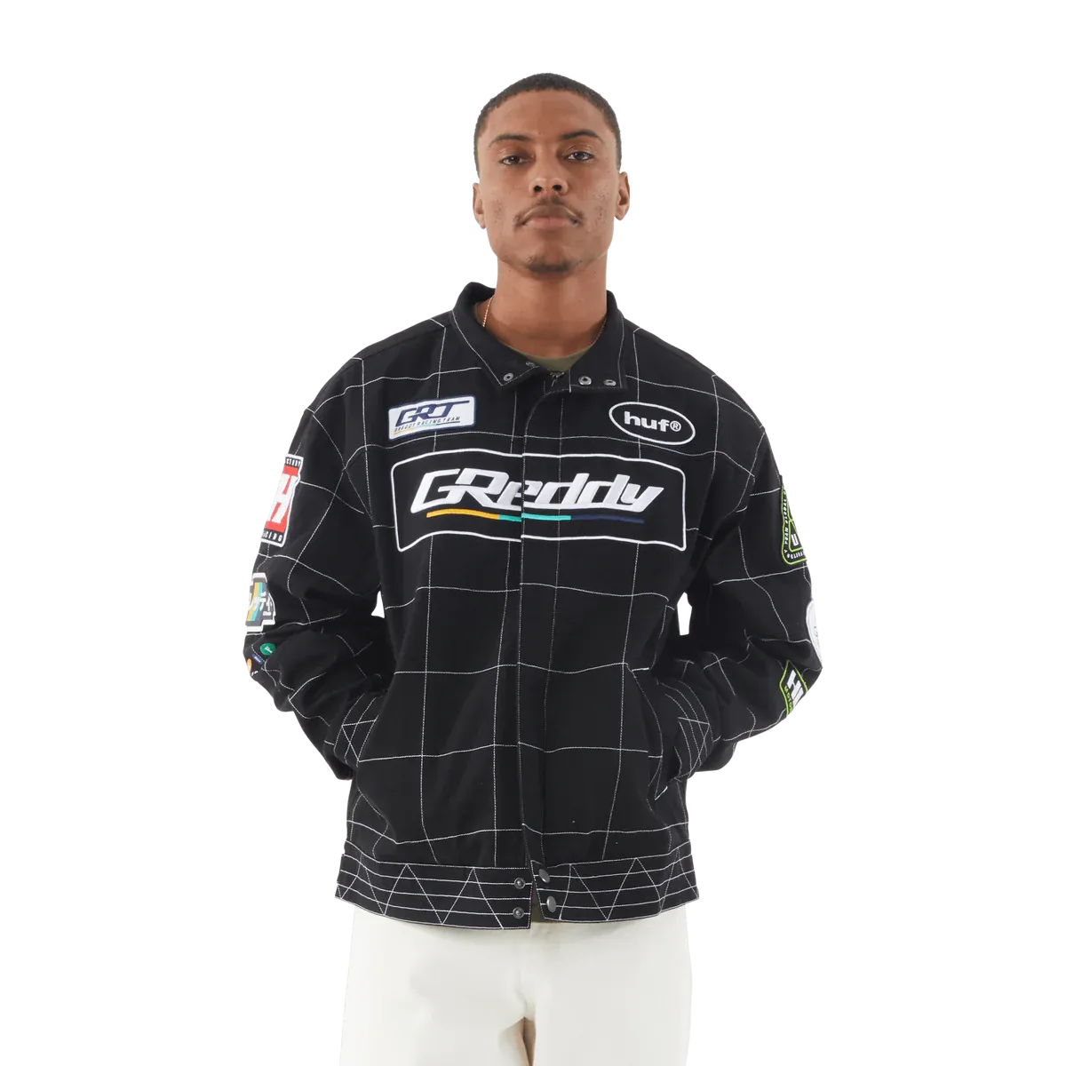 HUF X GREDDY RACING TEAM JACKET / HUF