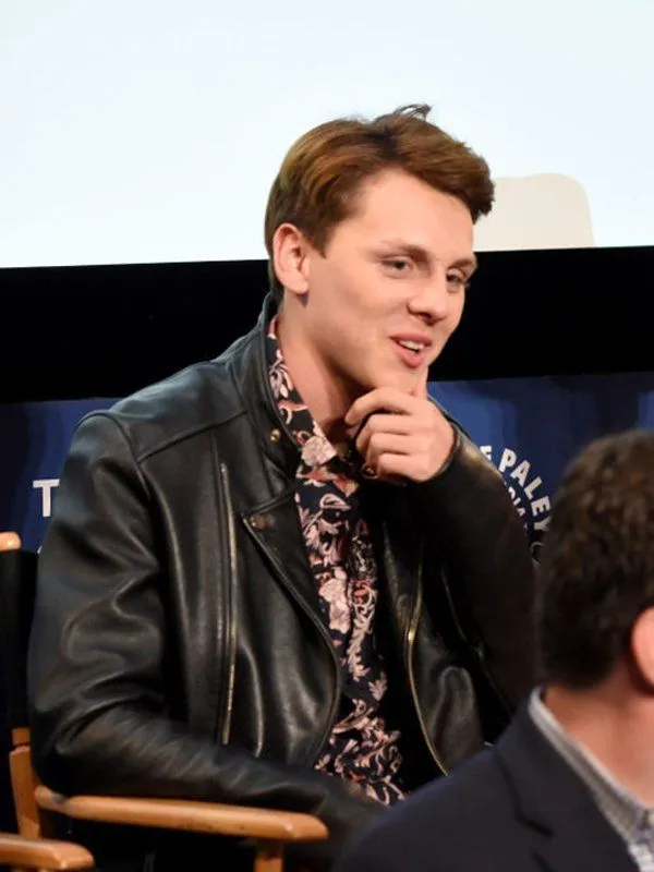 Jacob Bertrand Tv Series Cobra Kai Premiere Event Leather Jacket