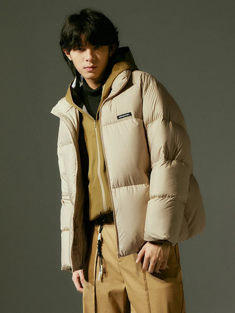 Men's morning gray other down jackets