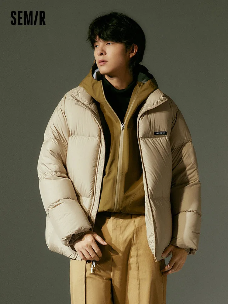 Men's morning gray other down jackets