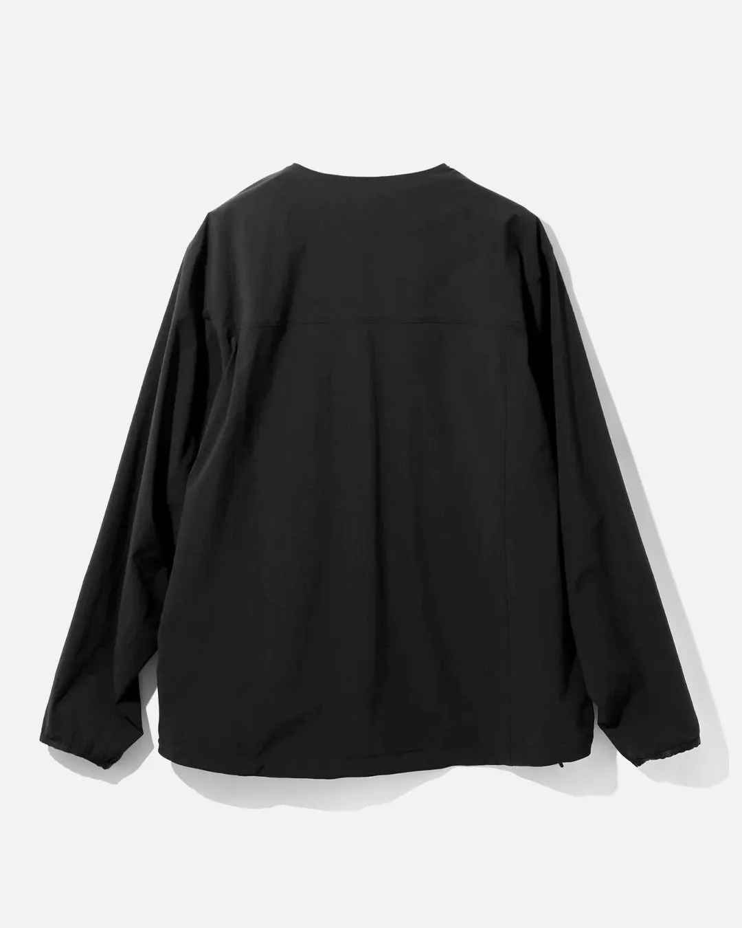 W.U. V Neck Jac - Poly Ripstop - Black